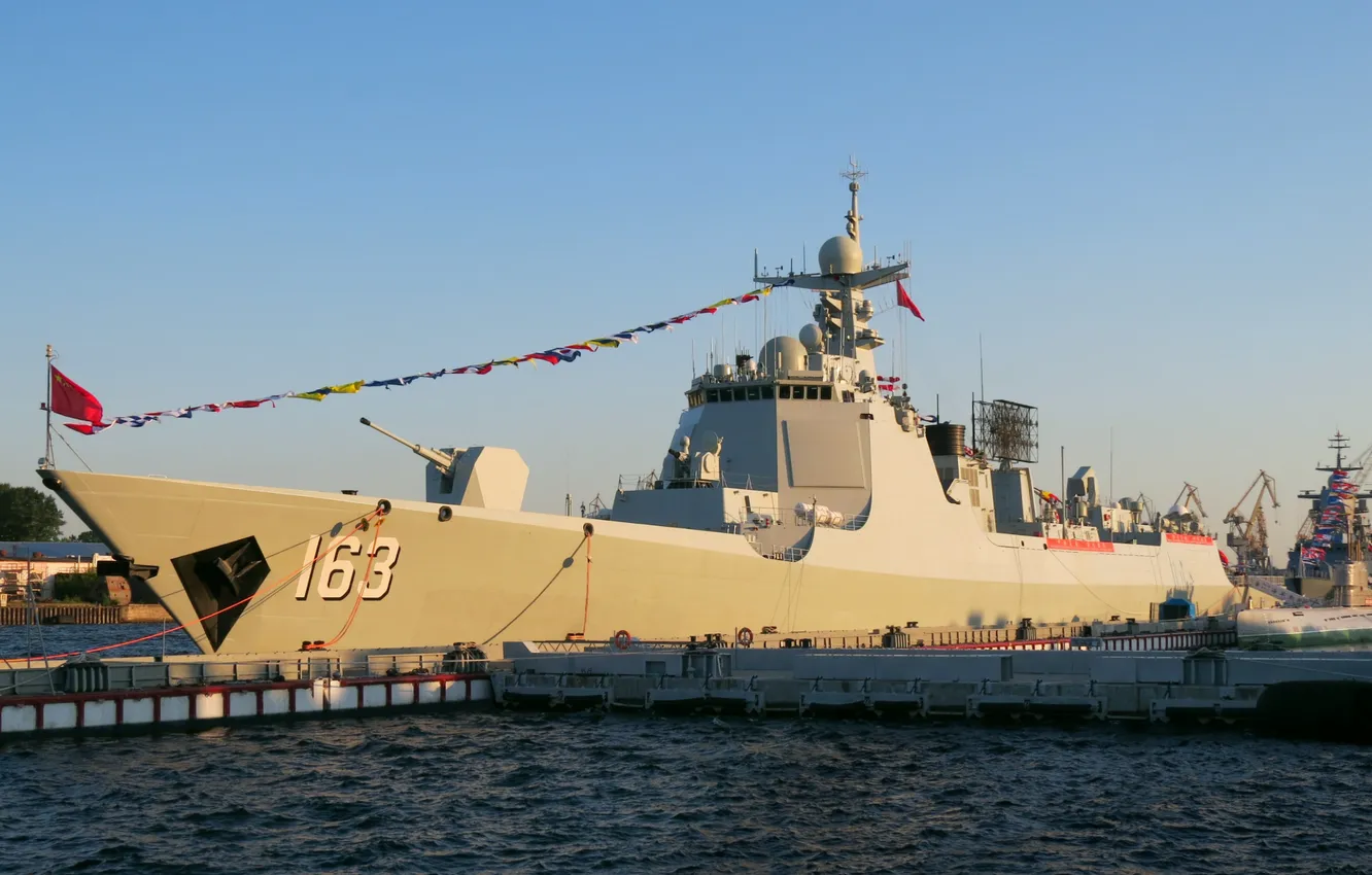 Photo wallpaper destroyer, the Chinese Navy, Jiaozuo