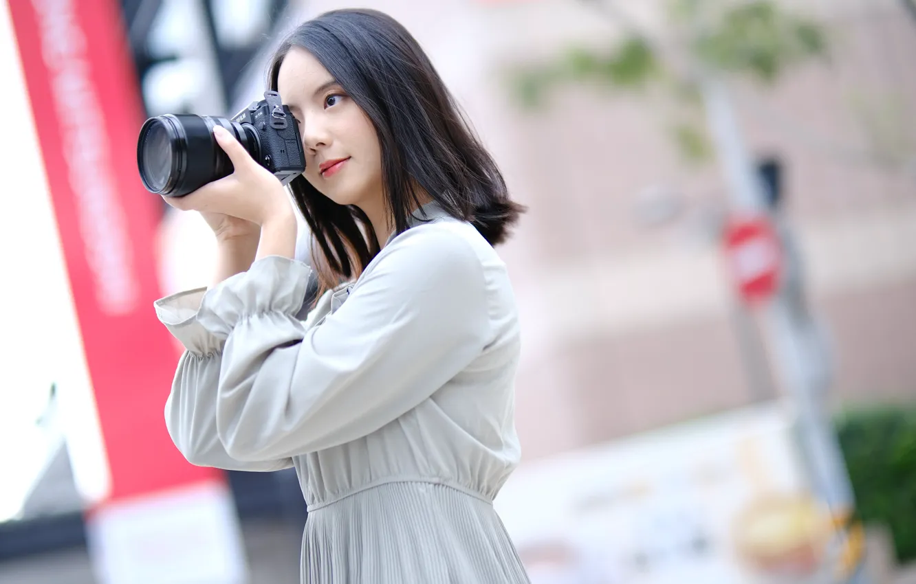 Photo wallpaper China, girl, sexy, girls, woman, model, asian, cute