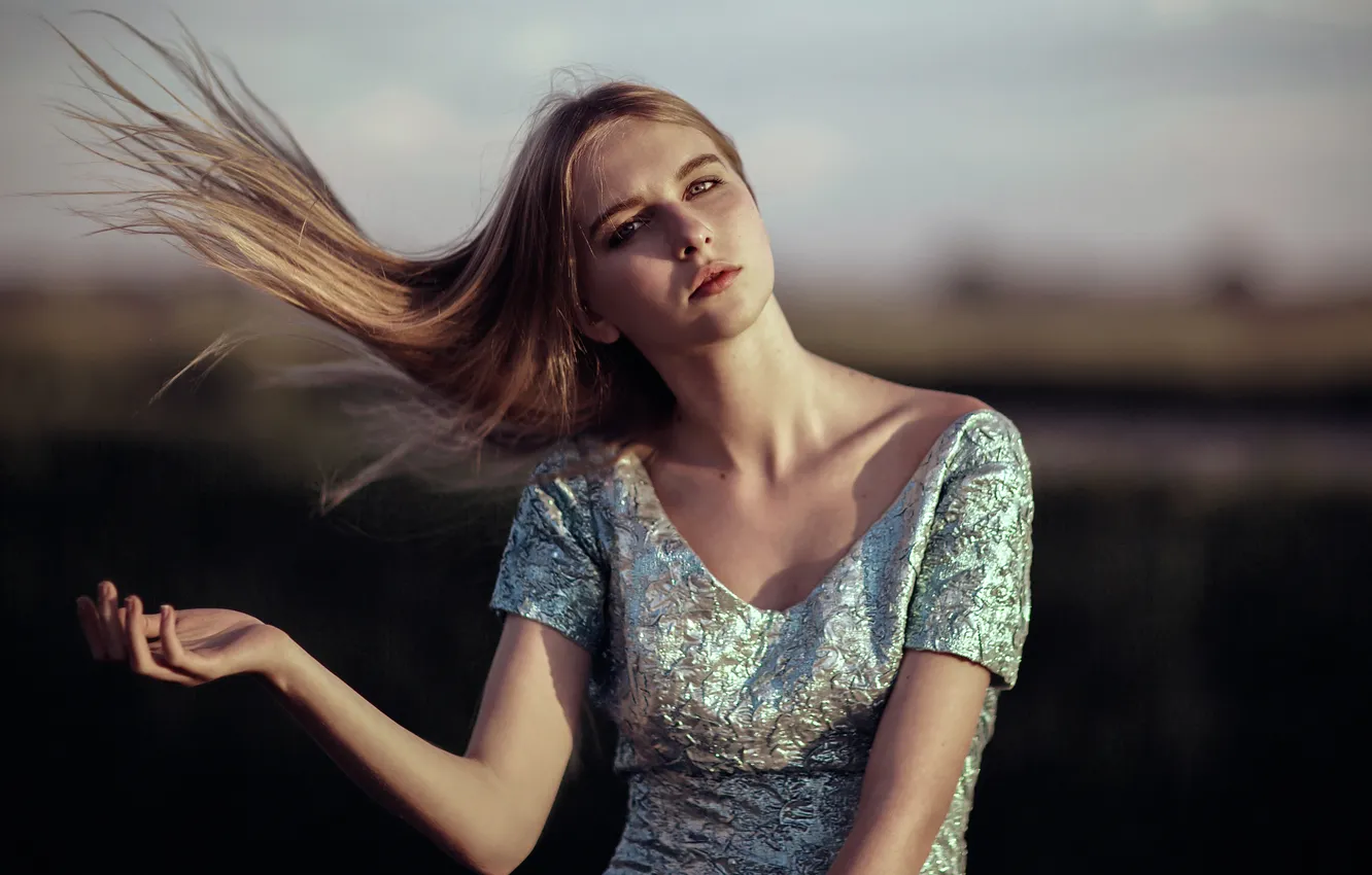 Photo wallpaper hair, sponge, the beauty, stroke