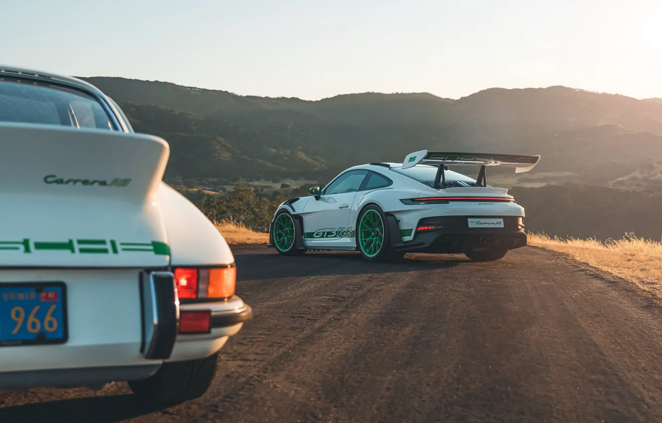 Photo wallpaper 911, Porsche, Porsche 911 GT3 RS, Porsche 911 Carrera RS, Tribute to Carrera RS