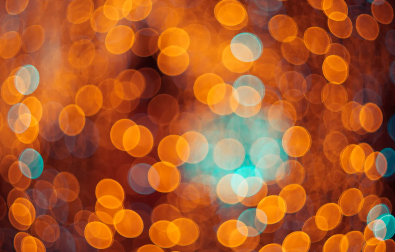 Photo wallpaper light, lights, lights, background, golden, gold, background, bokeh