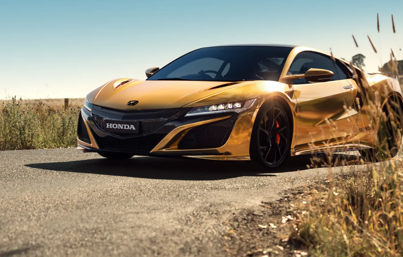 Photo wallpaper Honda, NSX, Honda NSX, 2019, Honda NSX 50 Years in Australia 2019, 50 Years in …