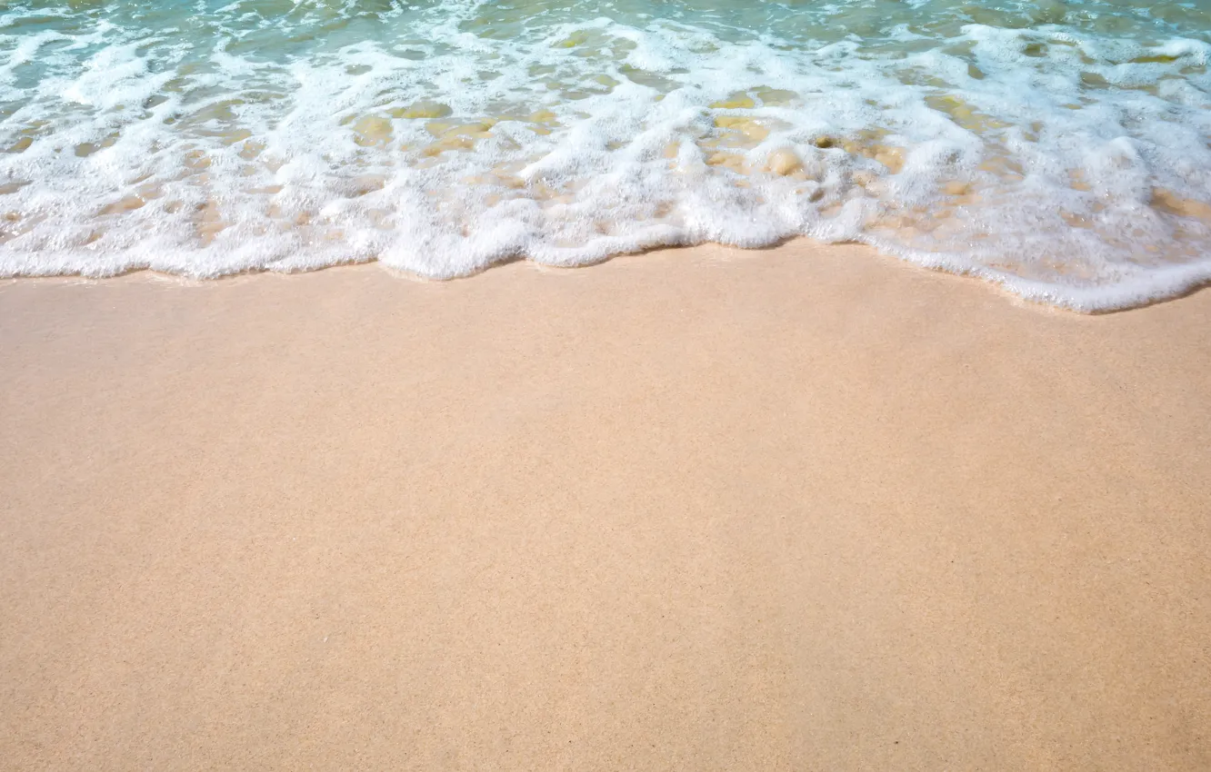 Photo wallpaper sand, sea, wave, beach, summer, summer, beach, sea