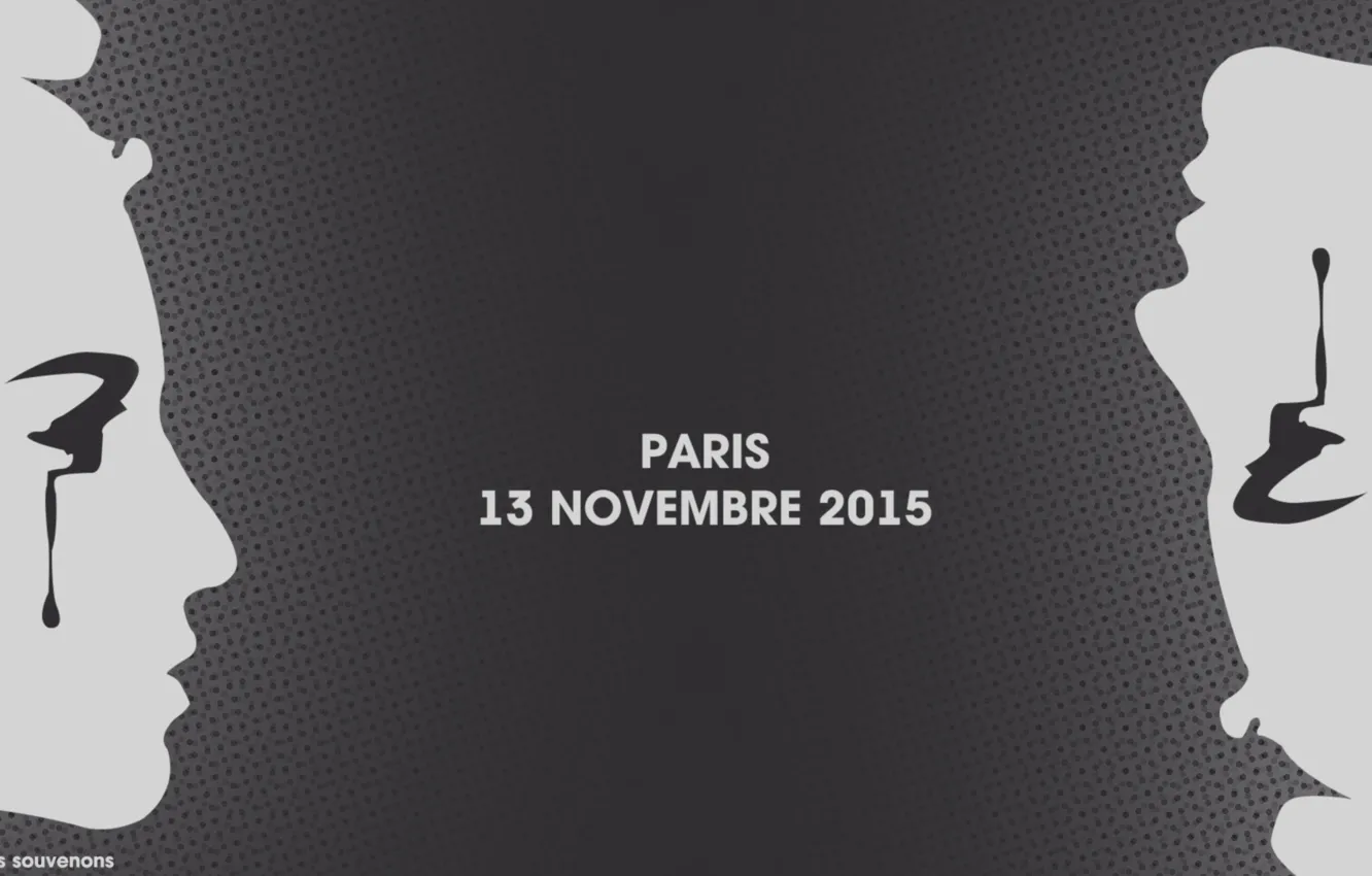 Photo wallpaper Paris, Paris, the attack, 13 Nov, terrorist attack, We remember, 13 November 2015, November