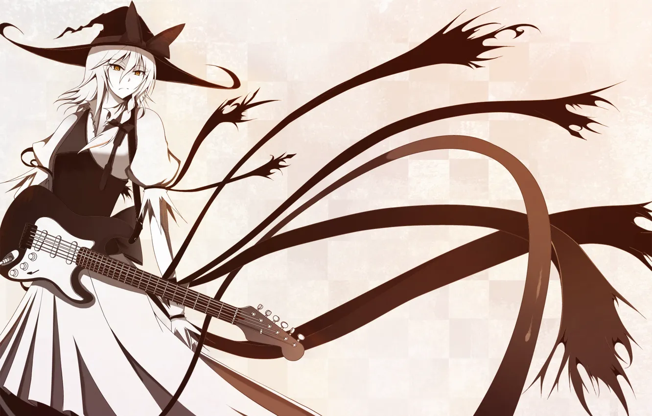 Photo wallpaper girl, art, touhou