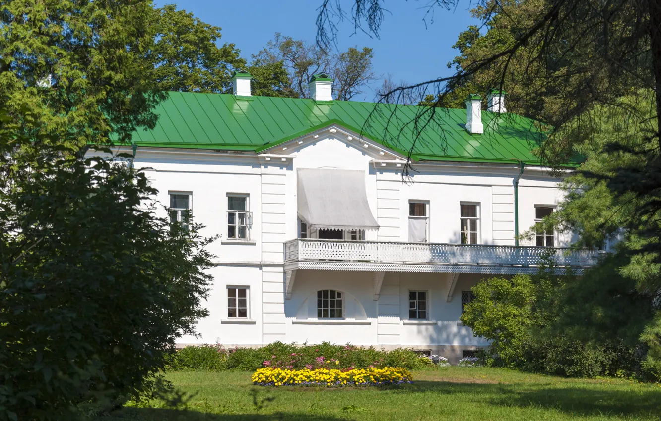 Photo wallpaper summer, The House Of L. N. Tolstoy, Yasnaya Polyana