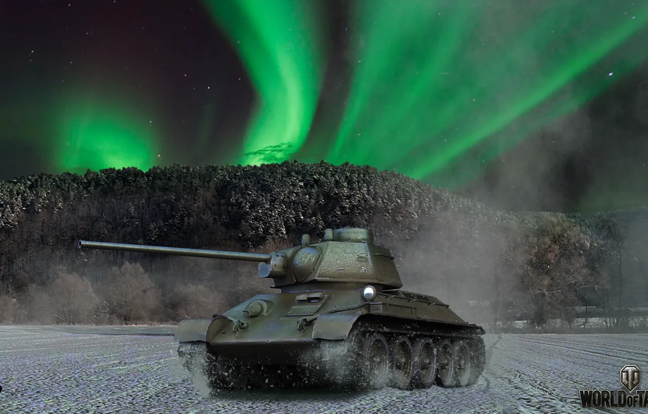 Photo wallpaper weapons, the game, tank, game, weapon, T-34, tank, World of Tanks