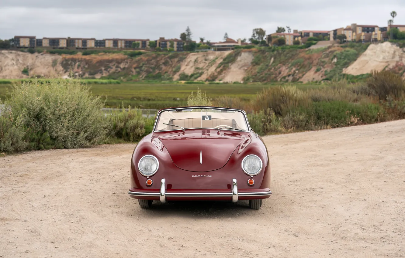 Photo wallpaper Porsche, 1953, 356, Porsche 356 1300 Cabriolet