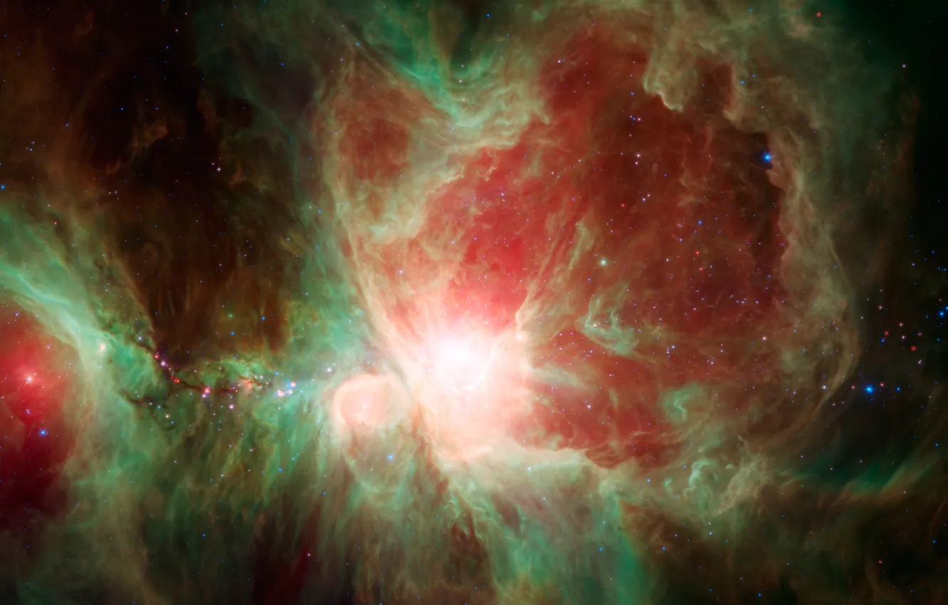 Photo wallpaper stars, nebula, Orion