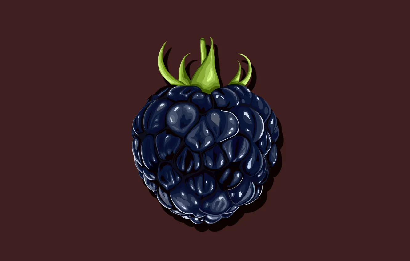 Photo wallpaper background, berry, BlackBerry, at least