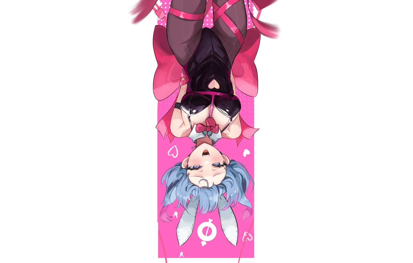 Photo wallpaper kawaii, girl, hot, sexy, cleavage, rabbit, anime, pretty