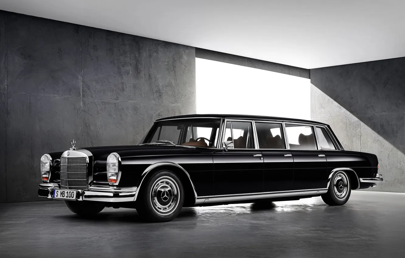 Photo wallpaper Mercedes-Benz, Mercedes, limousine, 1963, 600, W100