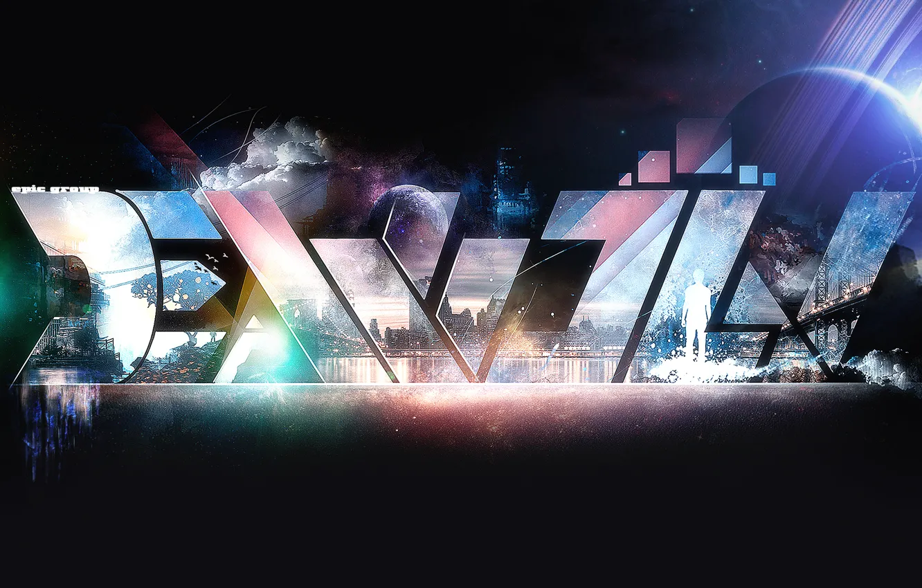 Photo wallpaper house, Music, devvolv