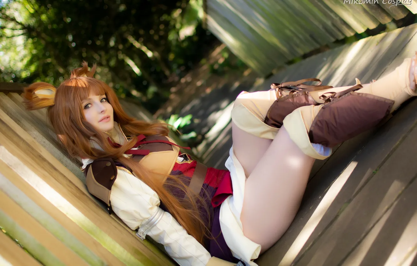 Photo wallpaper pose, smile, model, beauty, model, beauty, cosplay, pose