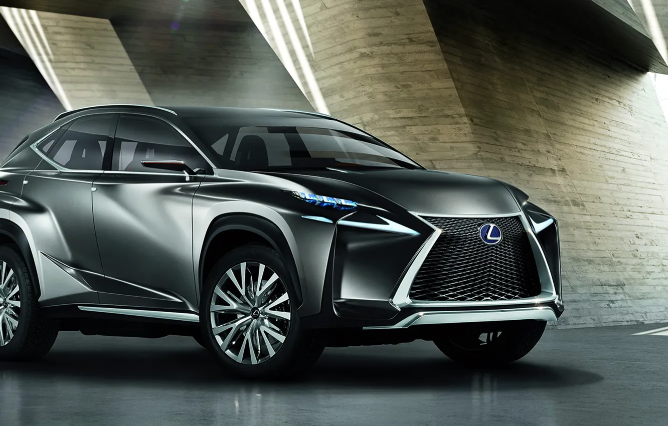 Photo wallpaper Concept, Lexus, crossover, LF-NX