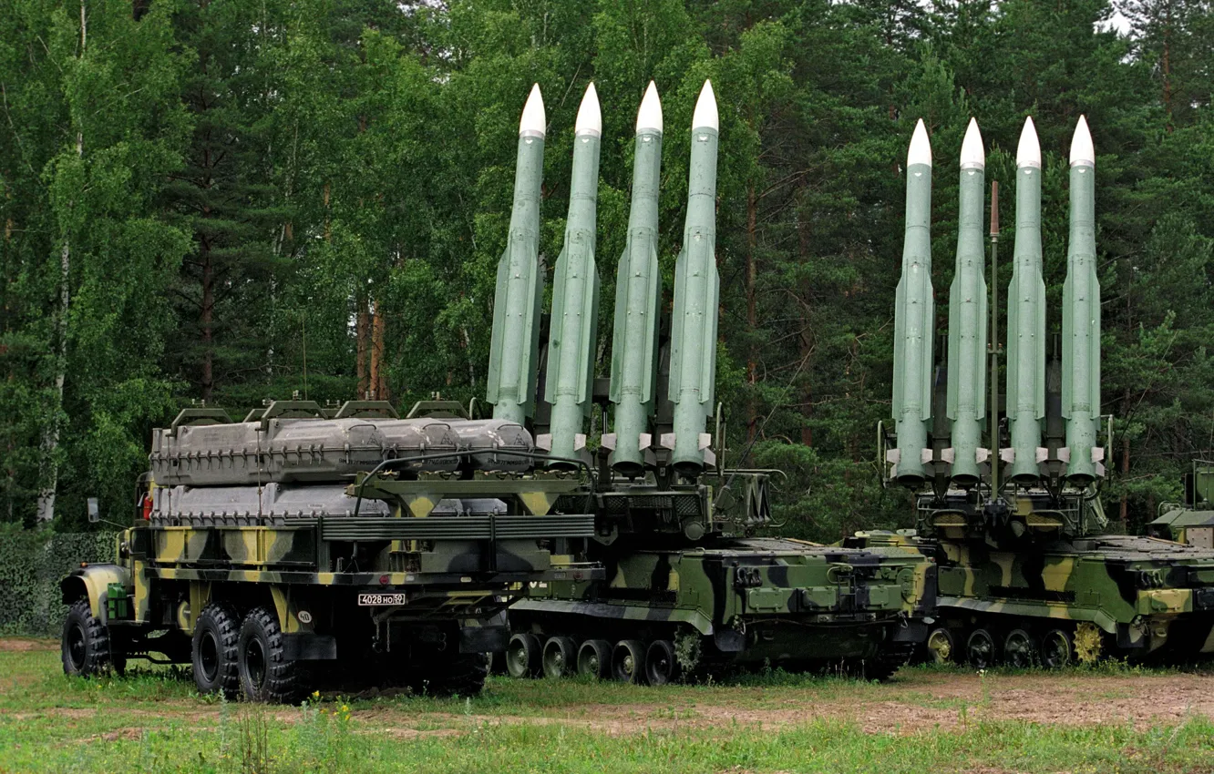 Photo wallpaper army, Russia, Anti-aircraft missile system, SAM Buk-M1