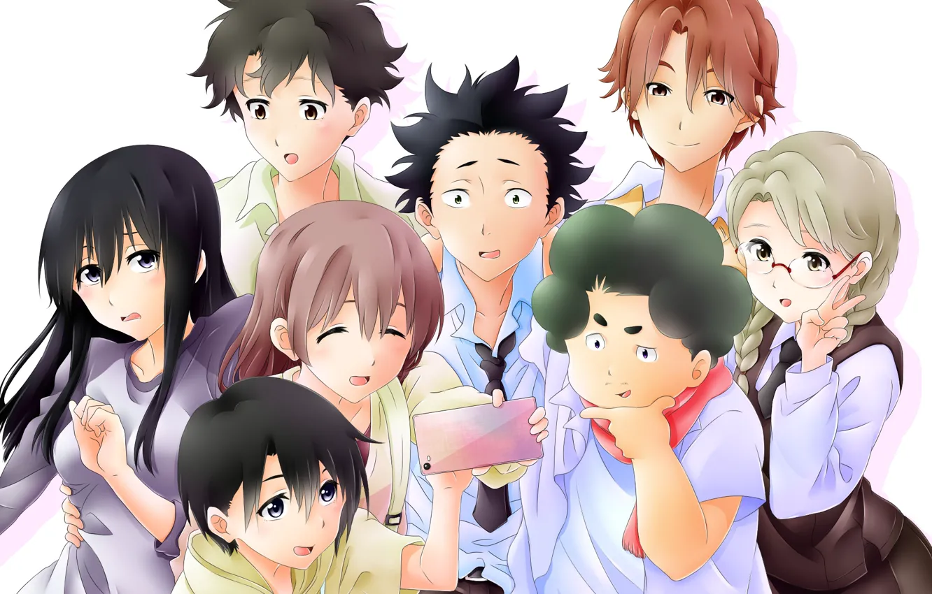 Photo wallpaper characters, Form voice, You No Katachi