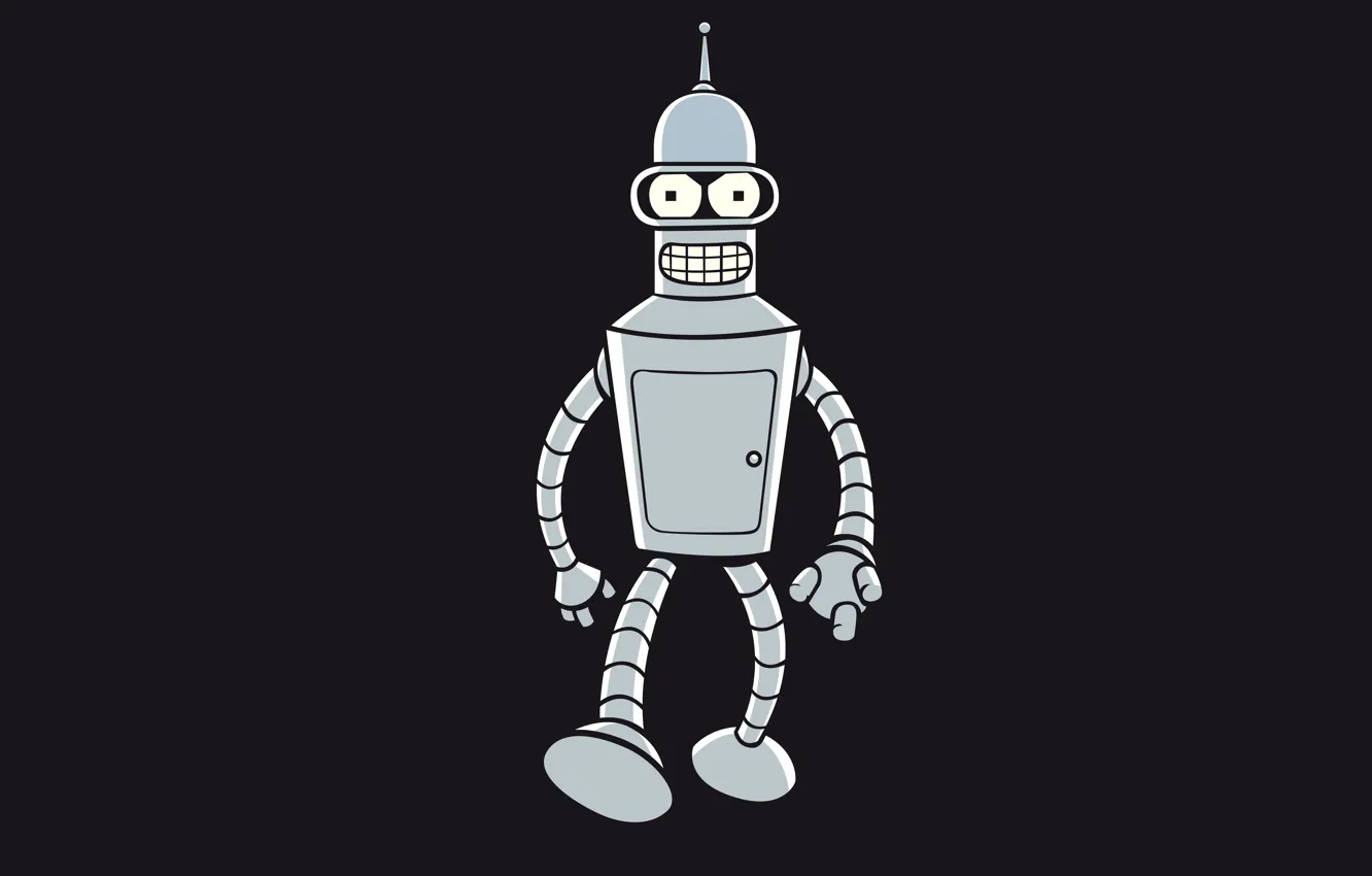 Photo wallpaper robot, Bender, Futurama, Futurama, Bender Bending Rodriguez