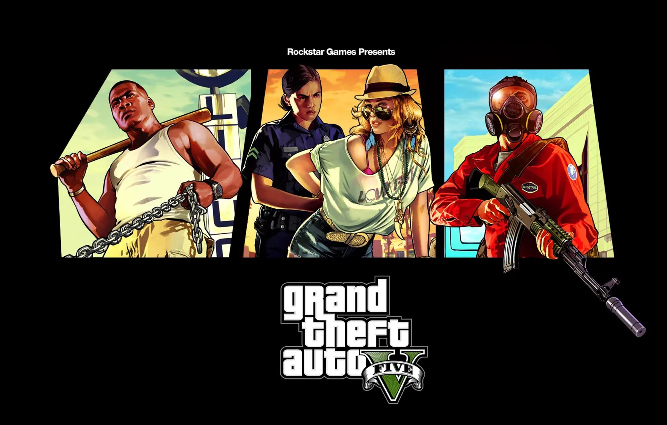 Photo wallpaper gta, rockstar games, Grand Theft Auto V, GTA