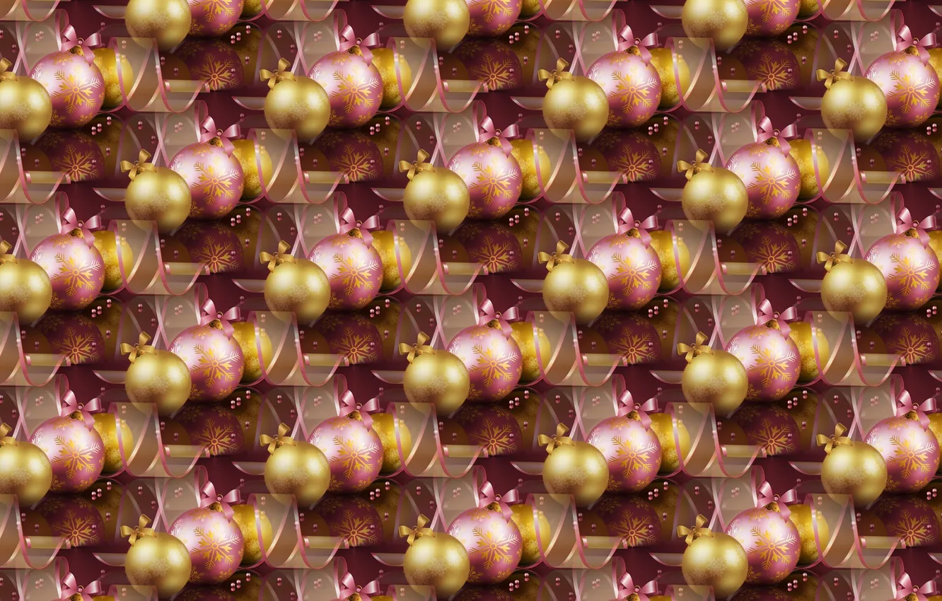 Photo wallpaper balls, background, holiday, texture, tape, New year, Christmas balls