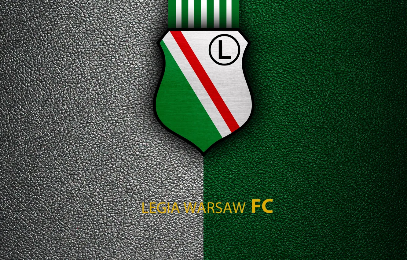 Photo wallpaper wallpaper, sport, logo, football, Legia Warsaw