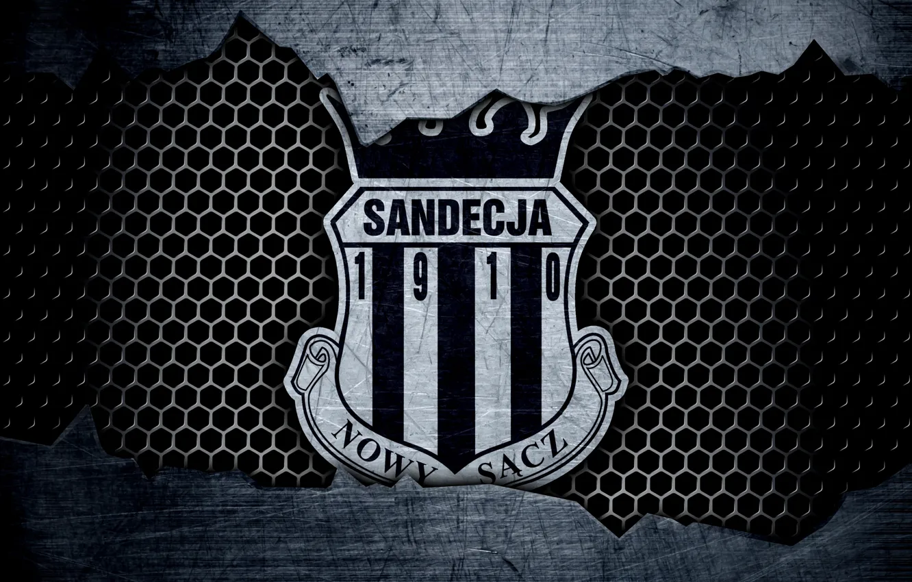 Photo wallpaper wallpaper, sport, logo, football, Sandecja