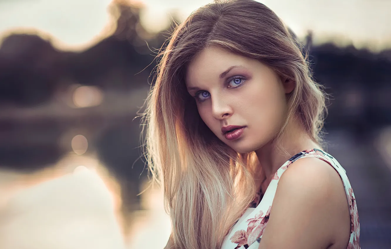 Photo wallpaper makeup, sponge, the beauty, Lods Franck, Angy