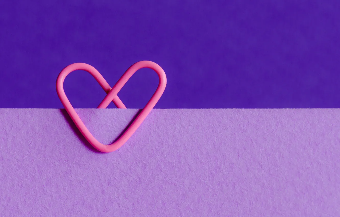 Photo wallpaper heart, color, form