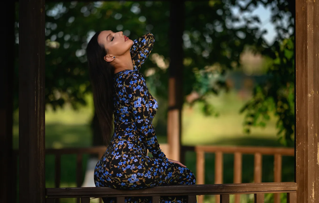 Photo wallpaper girl, sexy, Wallpaper, sweetheart, model, bright, makeup, slim