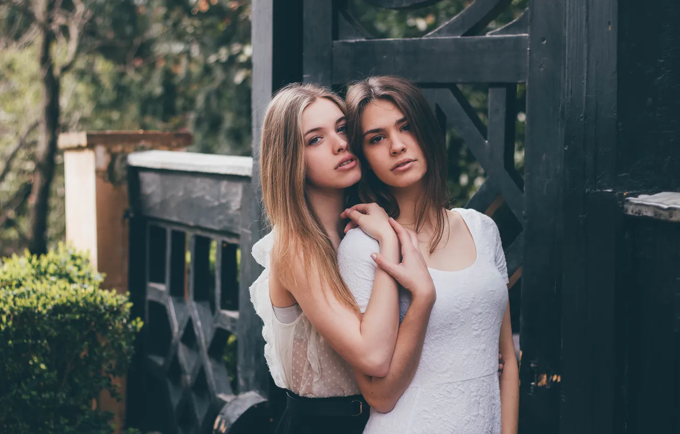 Photo wallpaper summer, look, girl, face, hair