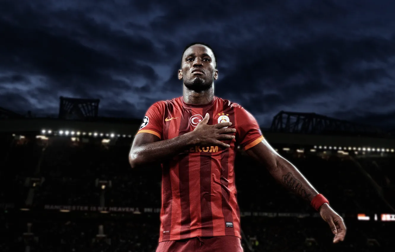 Photo wallpaper player, Chelsea, Drogba, Didier Drogba, Galatasaray, Galatasaray