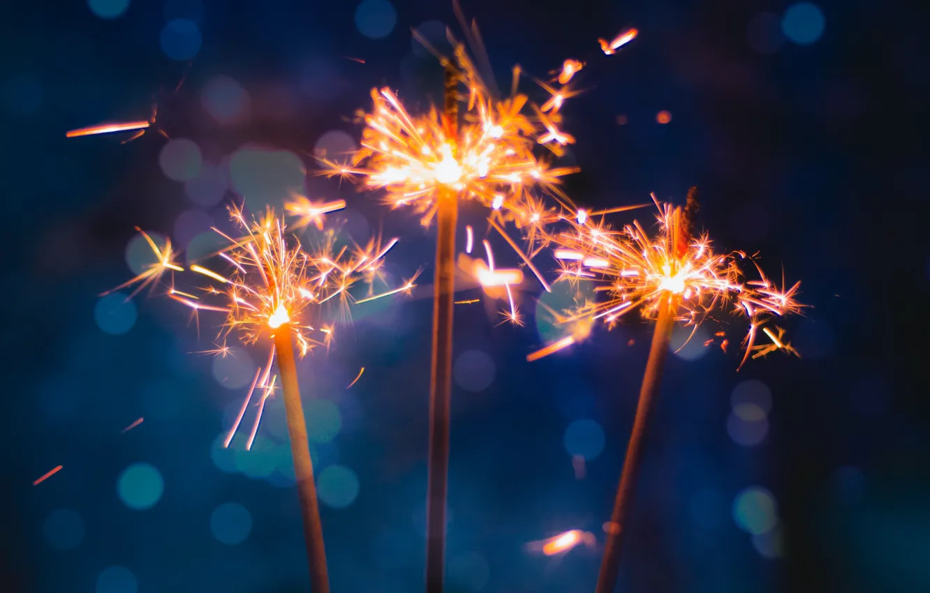 Photo wallpaper light, lights, flash, sparks, sparklers