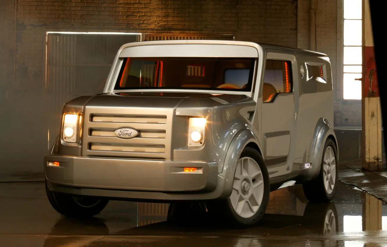 Photo wallpaper auto, light, lights, Ford, Ford SYNus