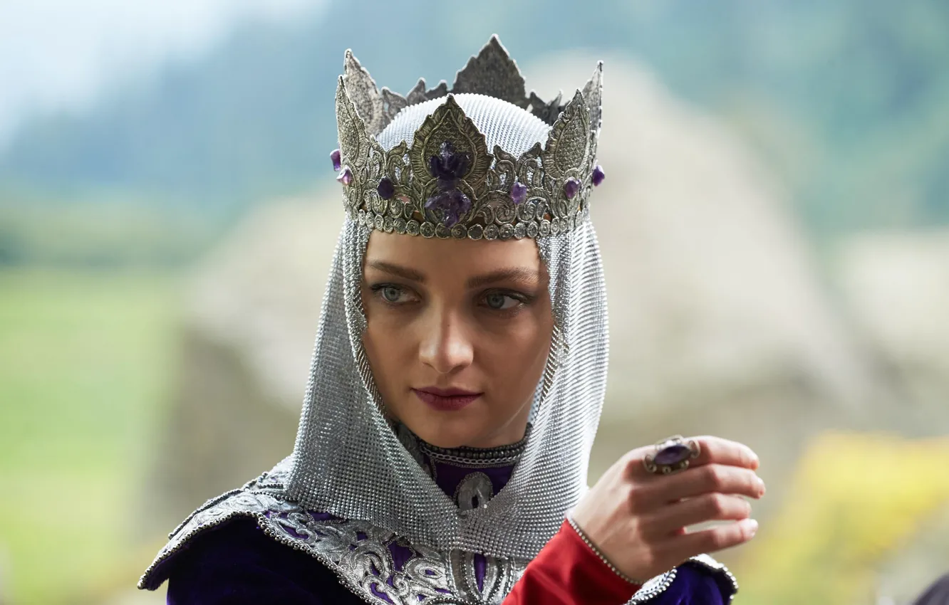 Photo wallpaper look, portrait, crown, makeup, Ekaterina Vilkova, The last Bogatyr, the Princess Barbara