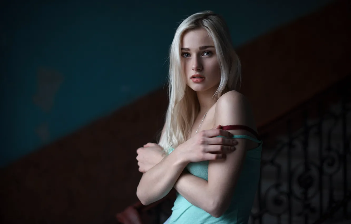 Photo wallpaper girl, Andrey Firsov, Christina Ushakova