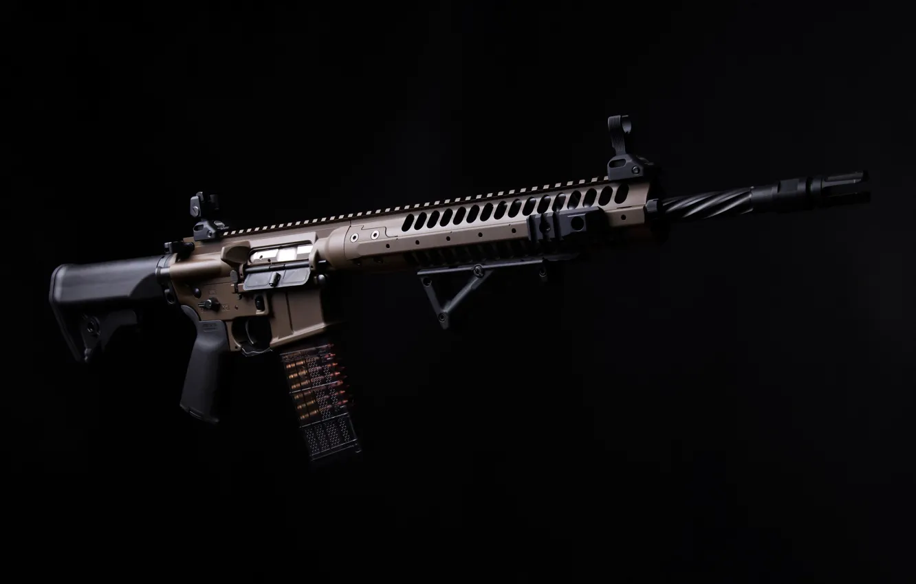 Photo wallpaper weapons, assault rifle, magpul, SPR