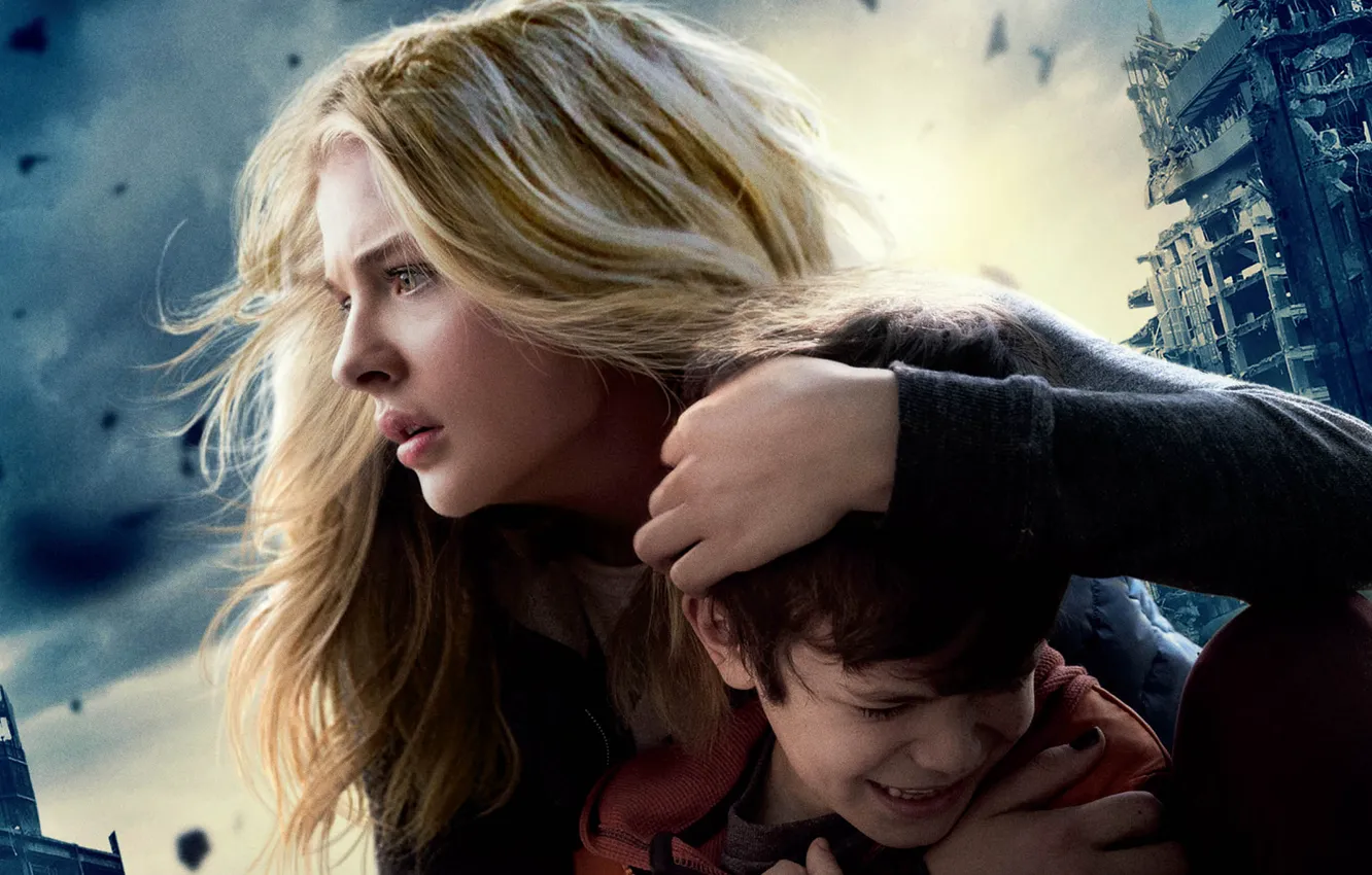 Photo wallpaper fiction, Apocalypse, disaster, poster, Chloe Grace Moretz, Chloe Grace Moretz, The 5th Wave, 5th wave