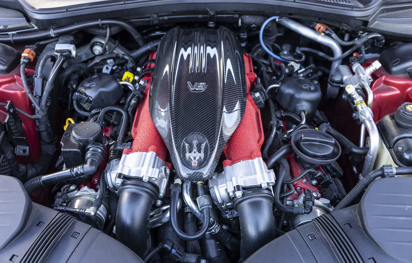 Photo wallpaper Maserati, Quattroporte, Trophy, 2023, Maserati Quattroporte Trofeo