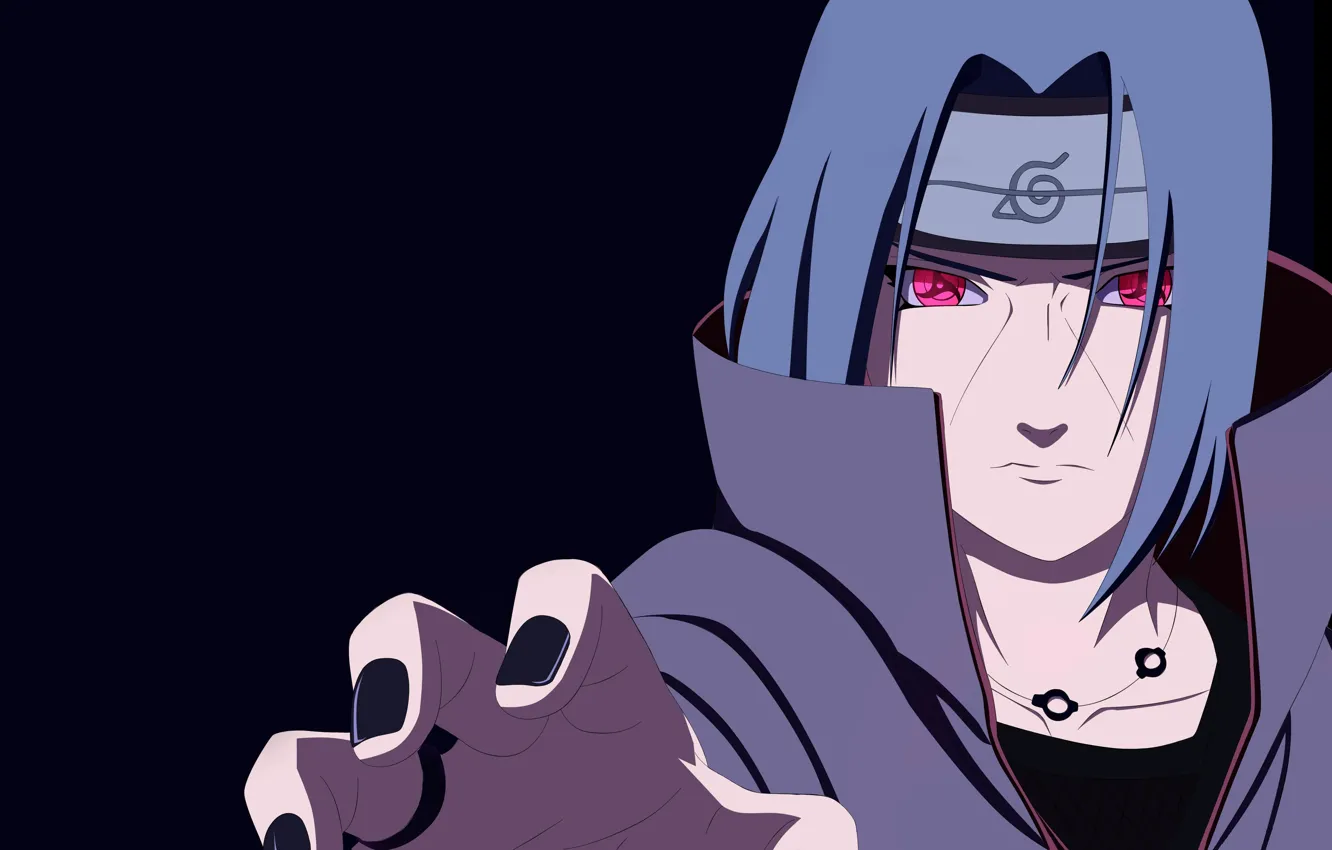 Photo wallpaper naruto, Anime, Naruto, Uchiha Itachi, the guy with the glasses.