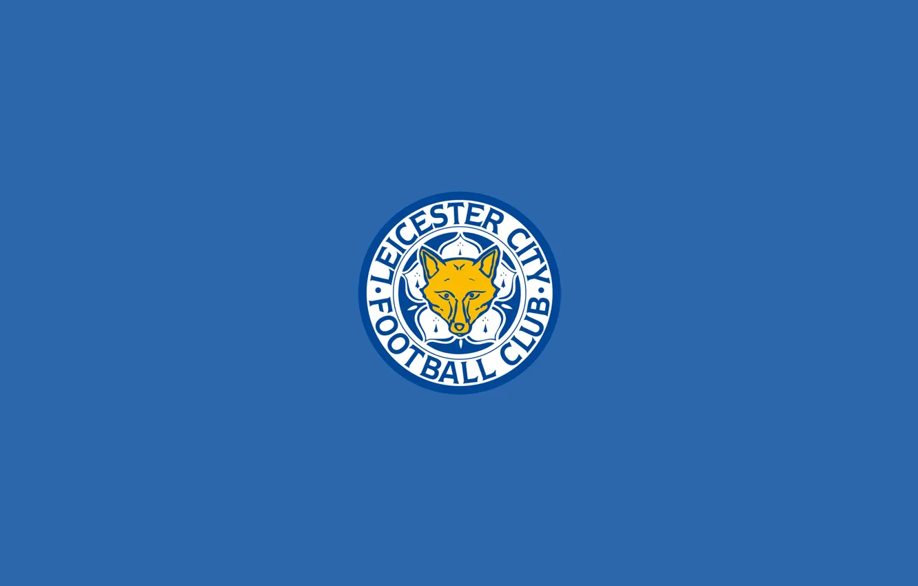 Photo wallpaper wallpaper, logo, football, England, Leicester City FC