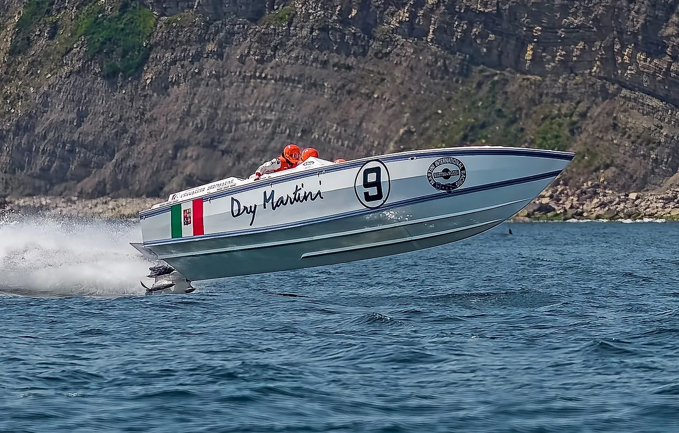 Photo wallpaper race, boat, speed