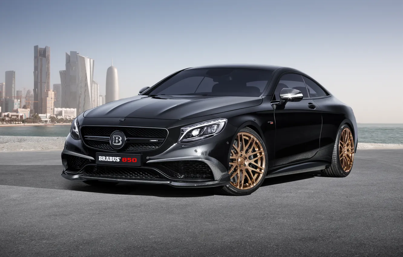 Photo wallpaper Mercedes-Benz, Brabus, Mercedes, AMG, Coupe, BRABUS, AMG, S 63