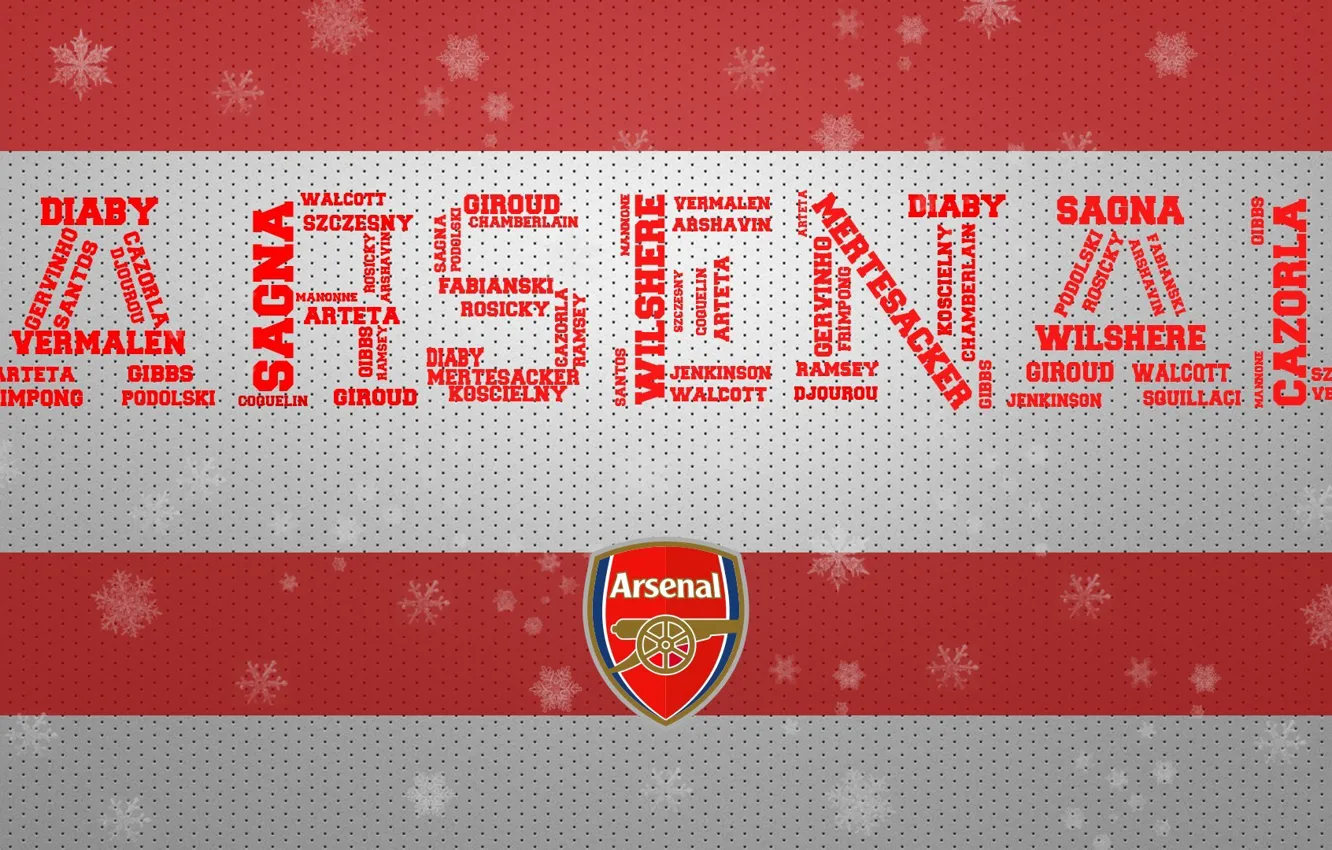 Photo wallpaper football, Arsenal, England