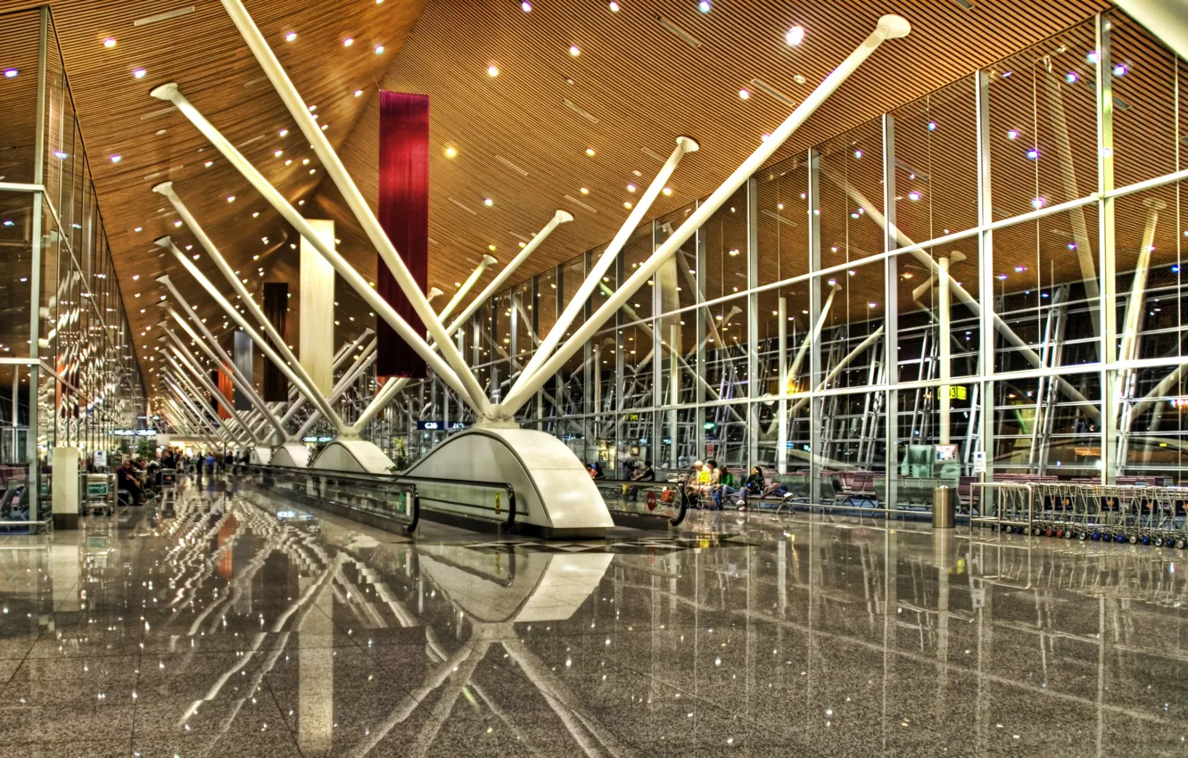 Photo wallpaper airport, Malaysia, Kuala Lumpur