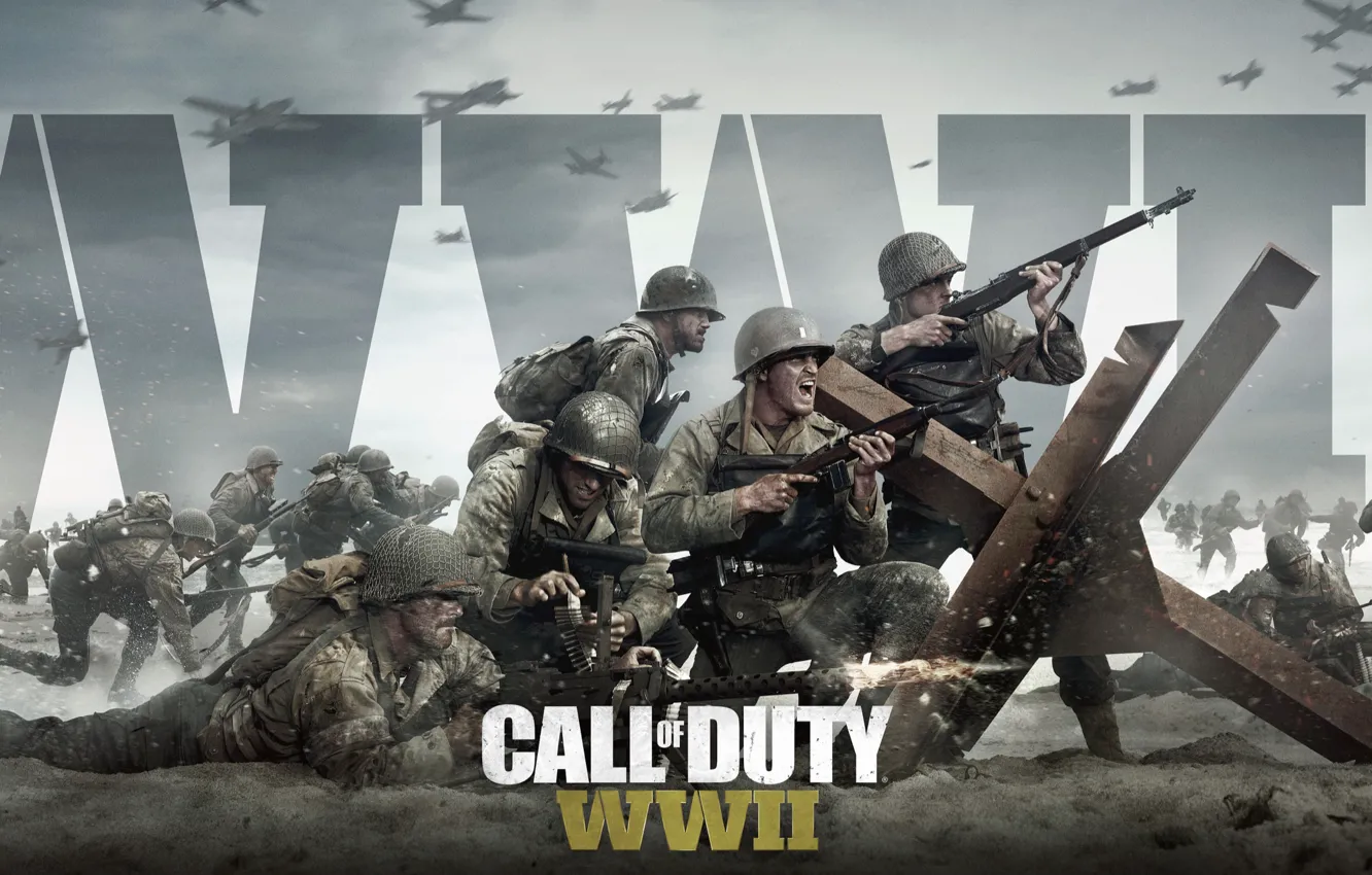 Photo wallpaper game, Activision, Call of Duty: WWII