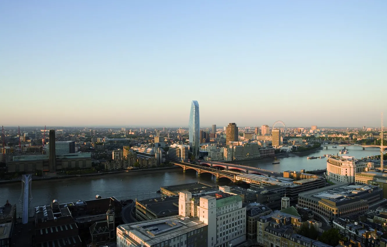 Photo wallpaper city, wallpaper, building