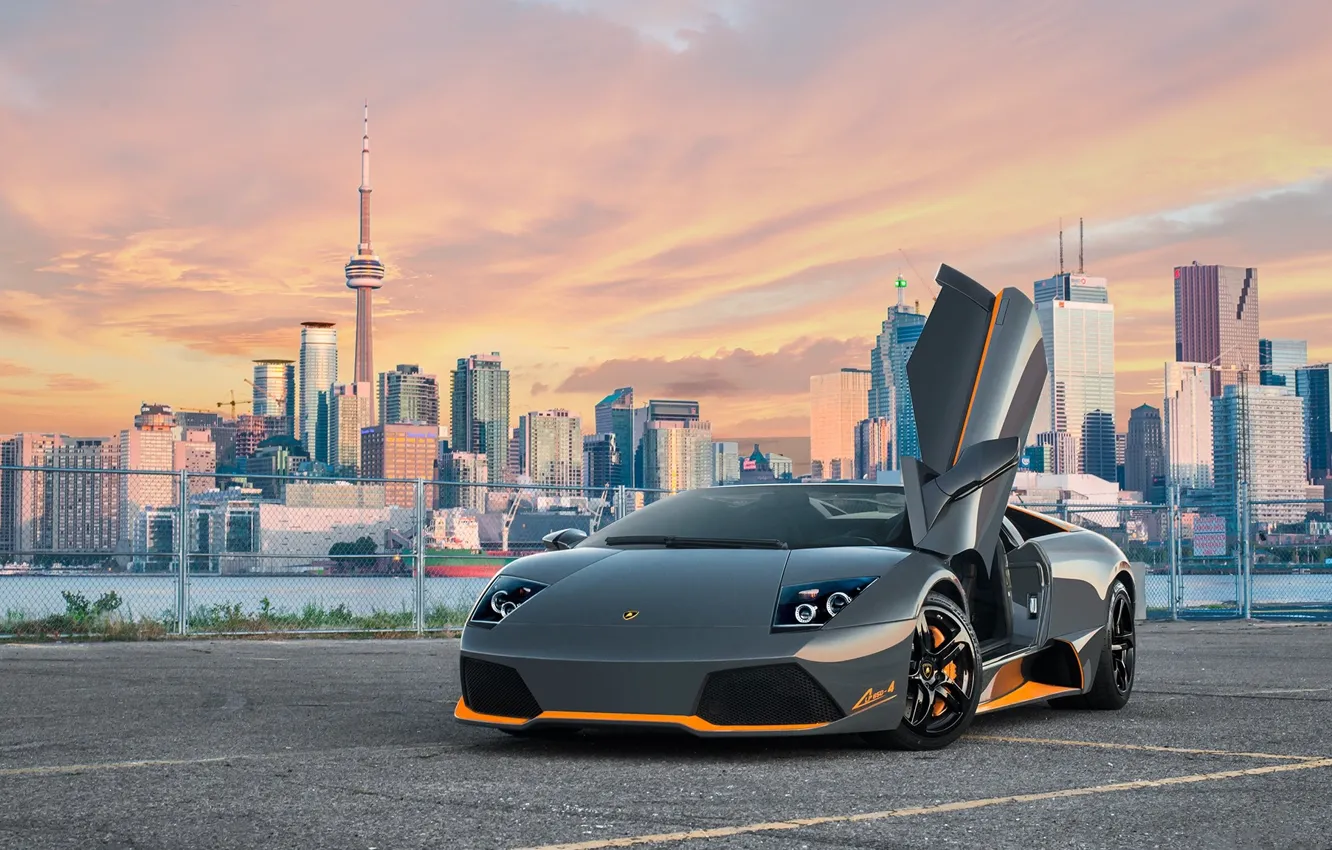 Wallpaper Murcielago, Grey, Yellow, LP640 for mobile and desktop ...