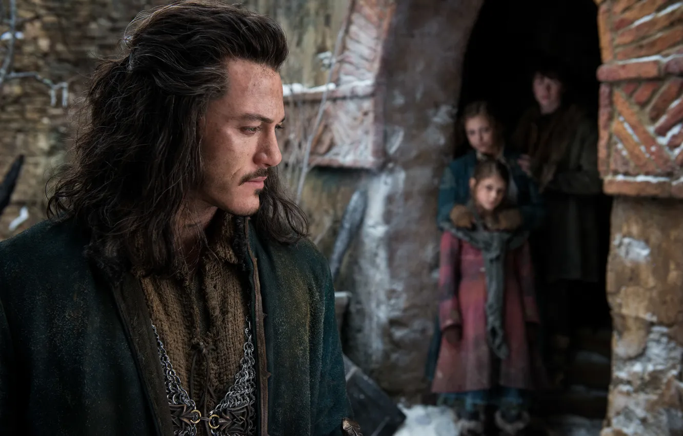 Photo wallpaper Luke Evans, Luke Evans, The Hobbit: The Battle of the Five Armies, The hobbit: the …
