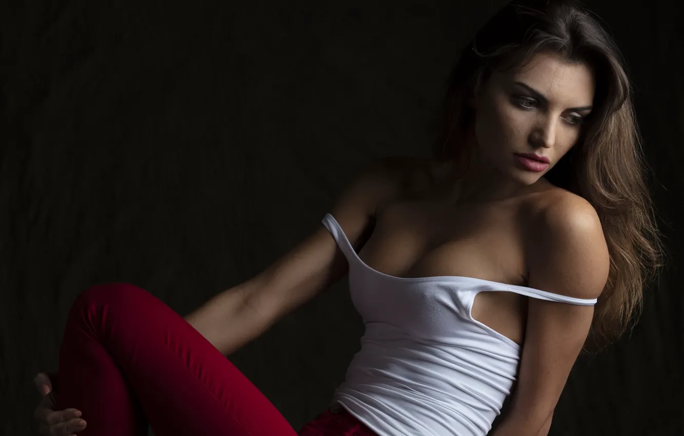 Photo wallpaper girl, portrait, Lana