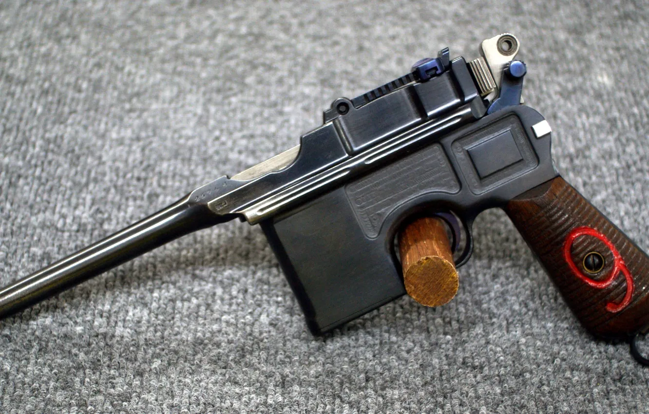 Photo wallpaper gun, "Mauser", store, Mauser C96